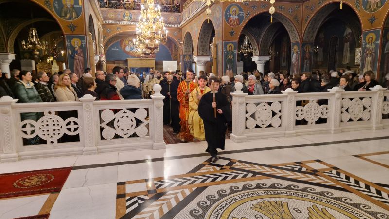 Ο Εσπερινός της Συγχωρήσεως στη Δράμα